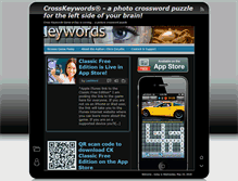 Tablet Screenshot of crosskeywords.com